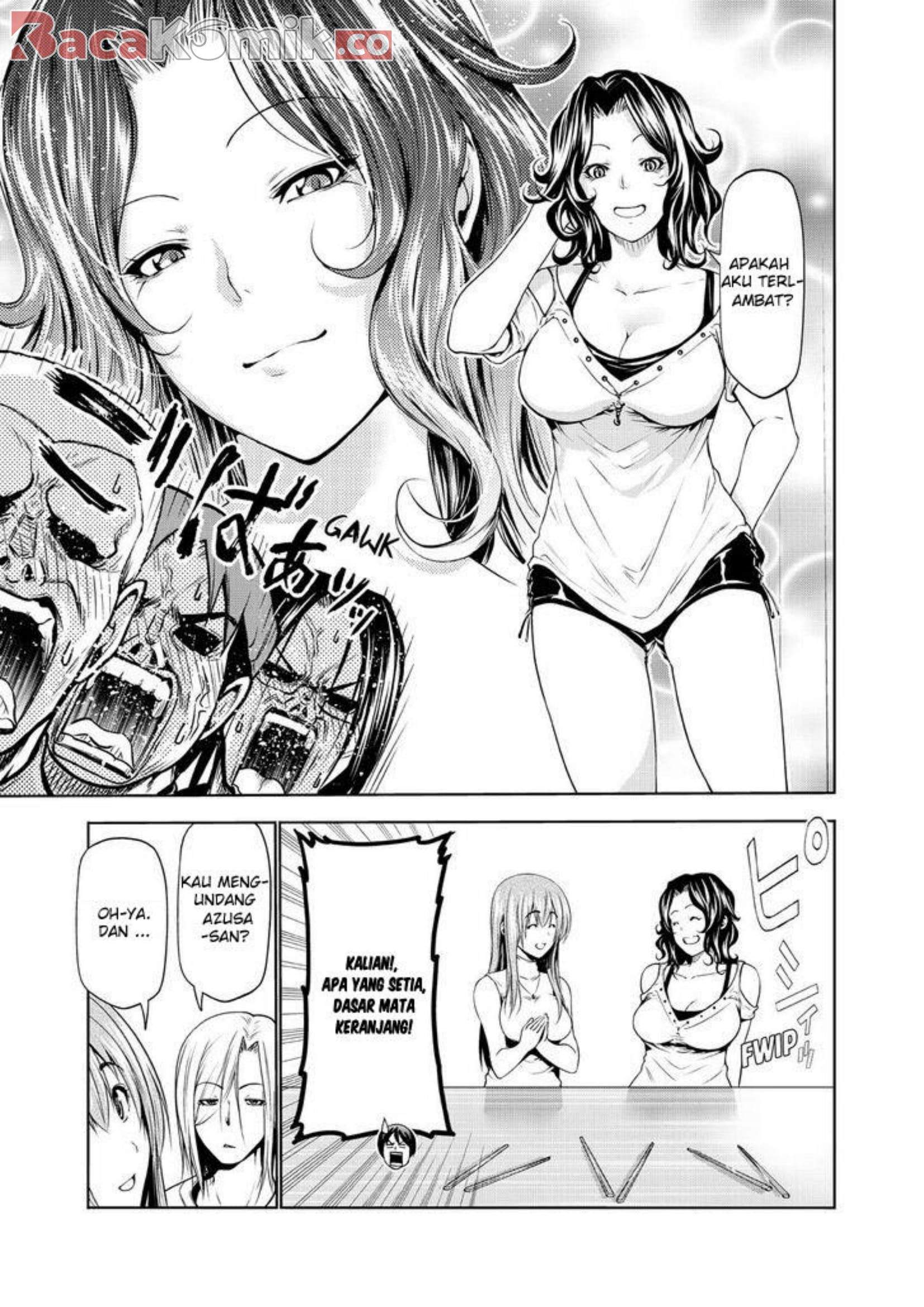 Grand Blue chapter 59 halaman 8
