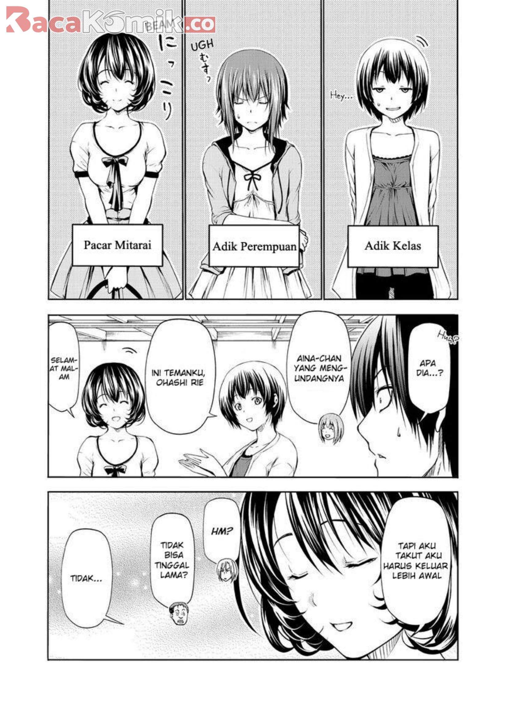 Grand Blue chapter 59 halaman 9