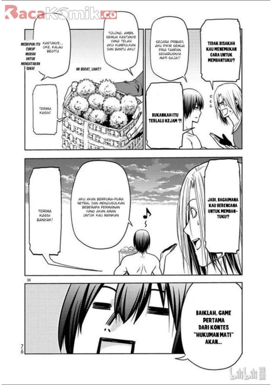 Grand Blue chapter 60 halaman 37