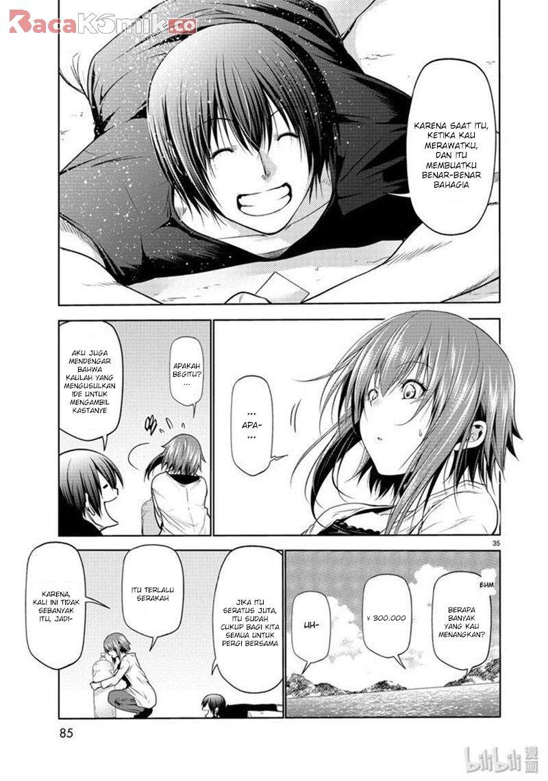 Grand Blue chapter 61 halaman 35