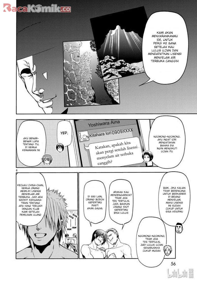 Grand Blue chapter 61 halaman 6