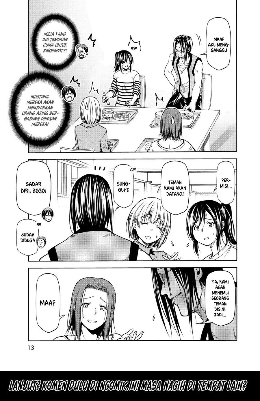 Grand Blue chapter 62.5 halaman 10