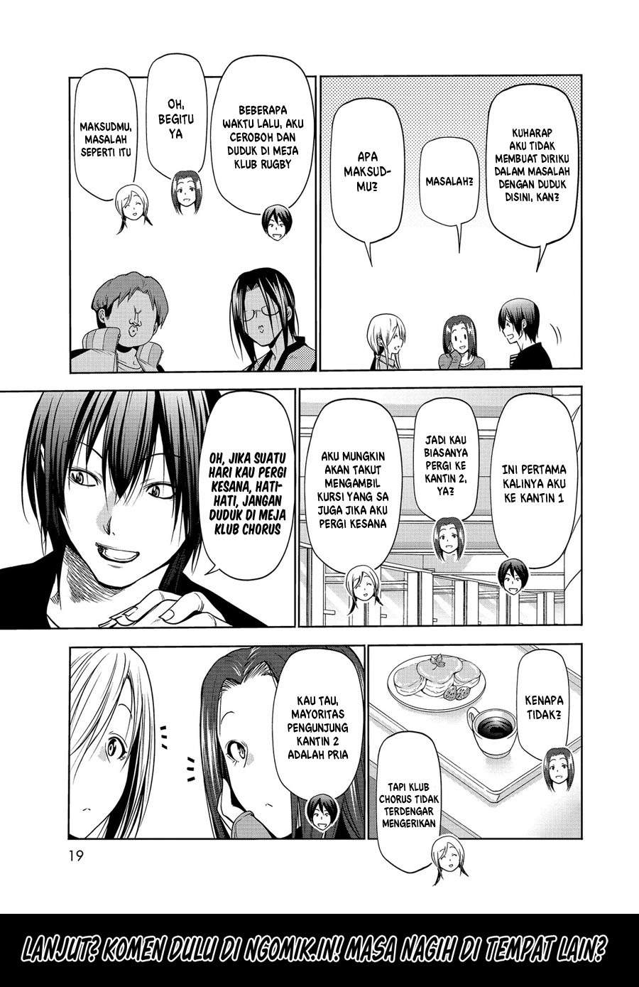 Grand Blue chapter 62.5 halaman 16