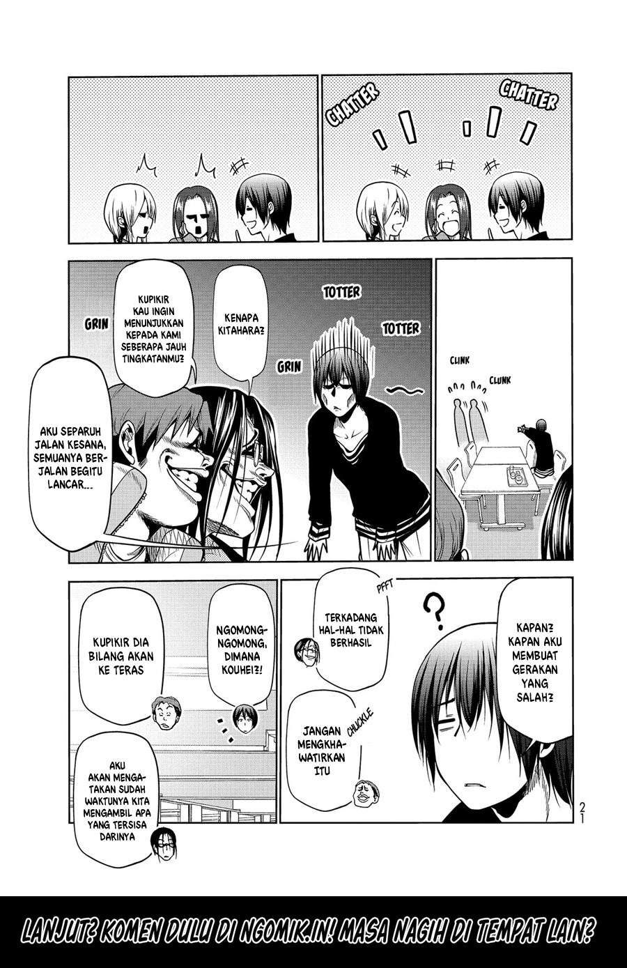 Grand Blue chapter 62.5 halaman 18