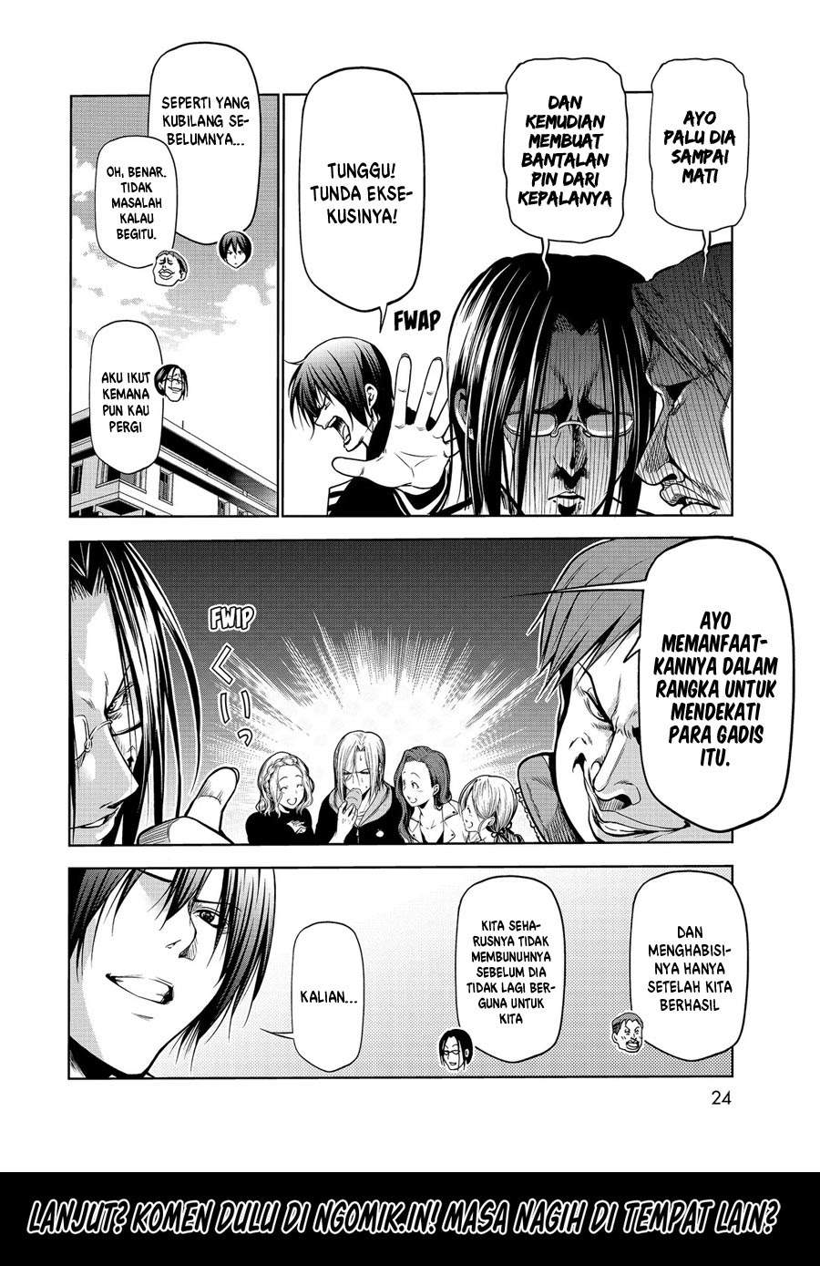 Grand Blue chapter 62.5 halaman 21