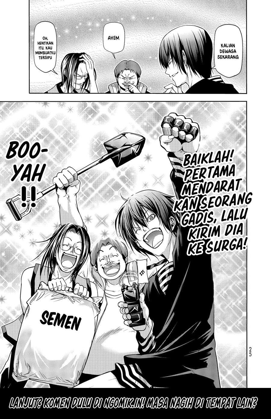 Grand Blue chapter 62.5 halaman 22