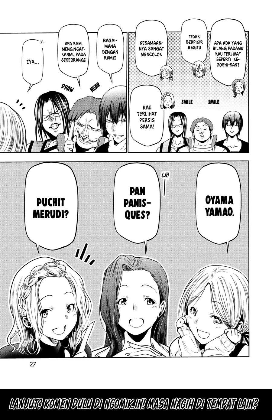 Grand Blue chapter 62.5 halaman 24