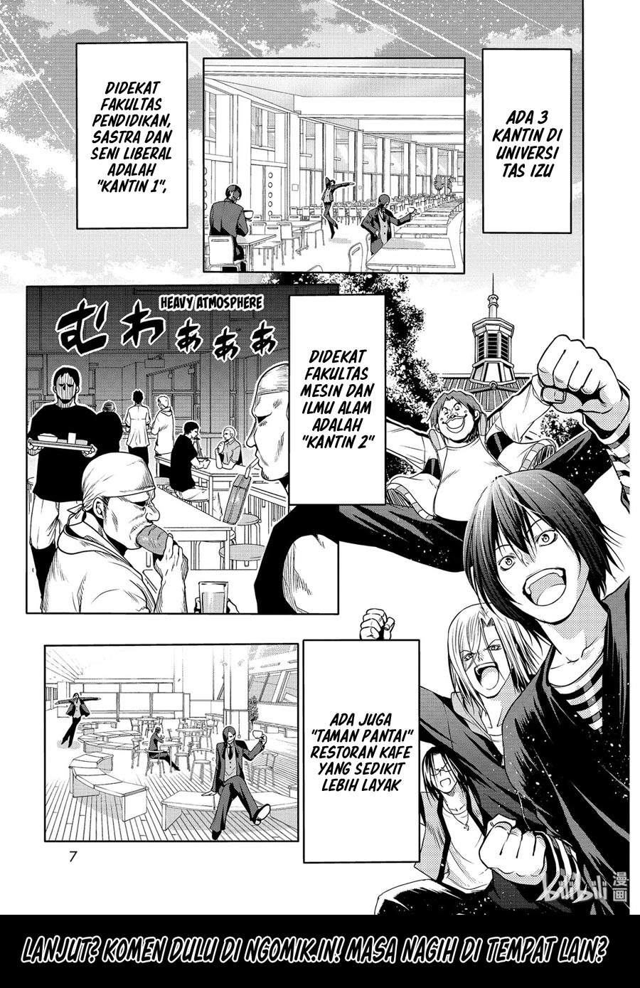 Grand Blue chapter 62.5 halaman 4
