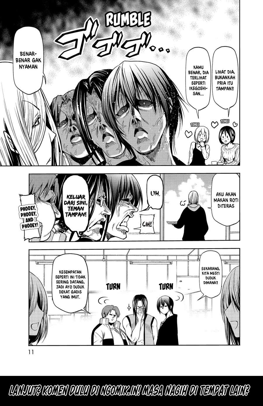 Grand Blue chapter 62.5 halaman 8