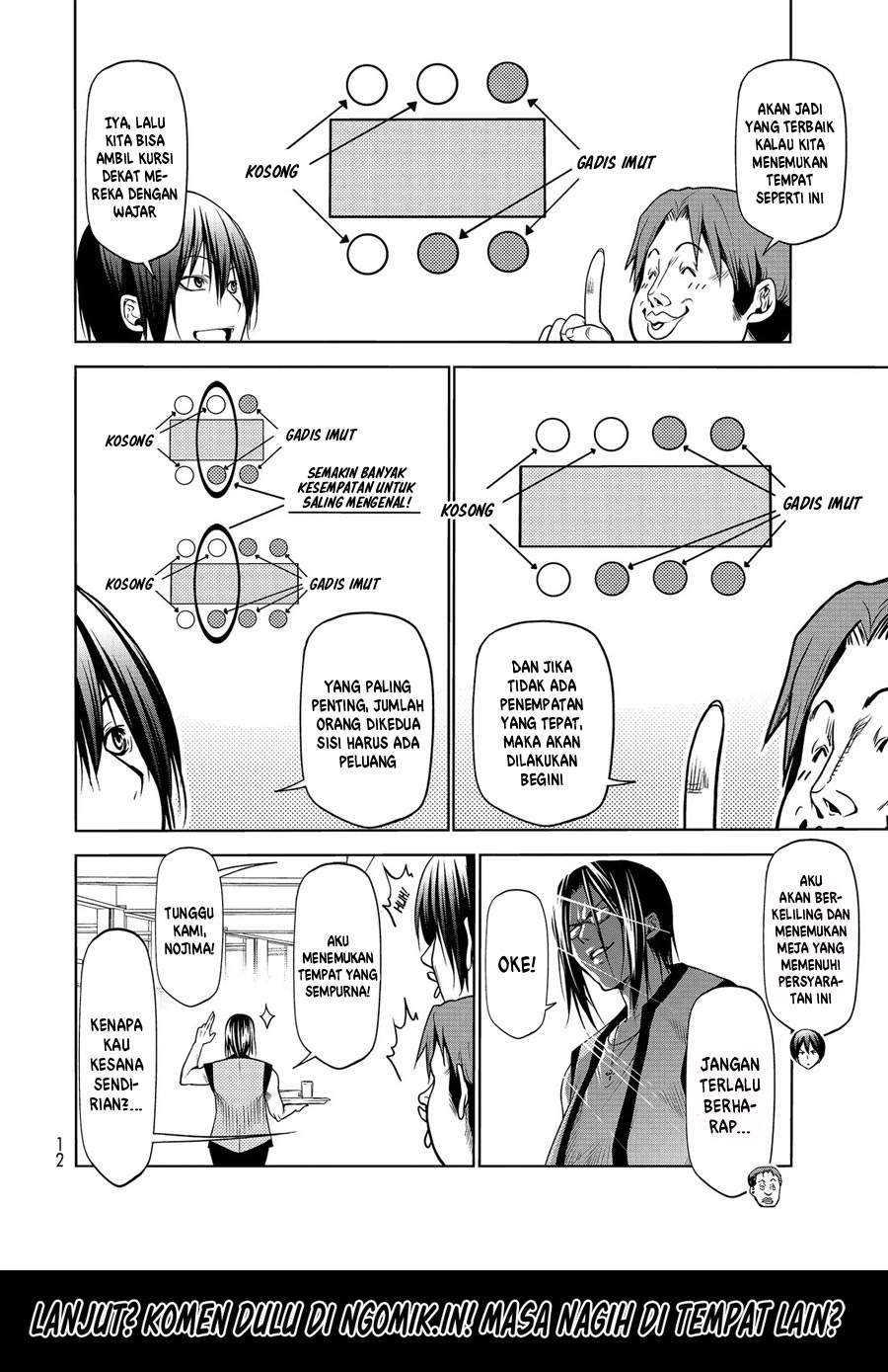 Grand Blue chapter 62.5 halaman 9