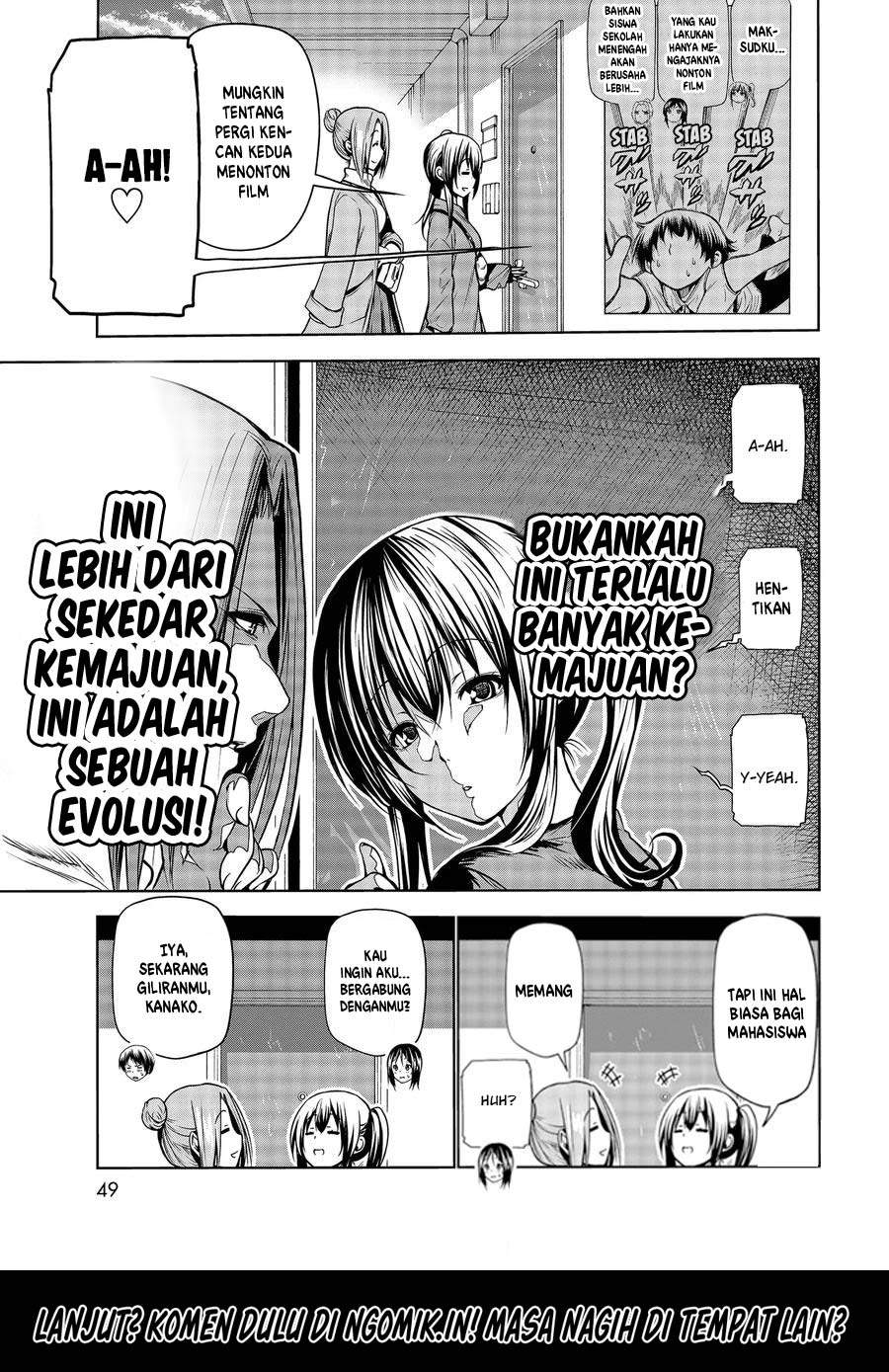 Grand Blue chapter 62 halaman 18