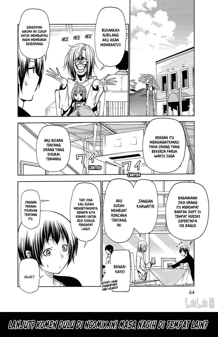Grand Blue chapter 62 halaman 33