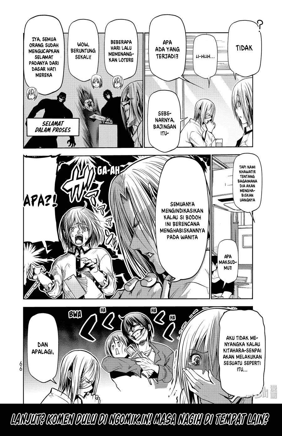 Grand Blue chapter 62 halaman 35