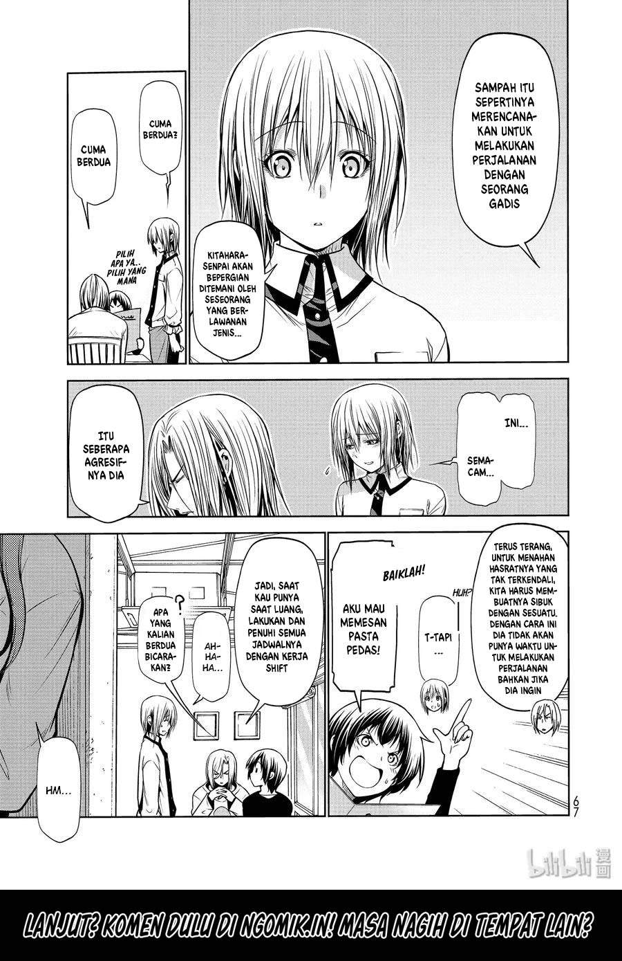 Grand Blue chapter 62 halaman 36