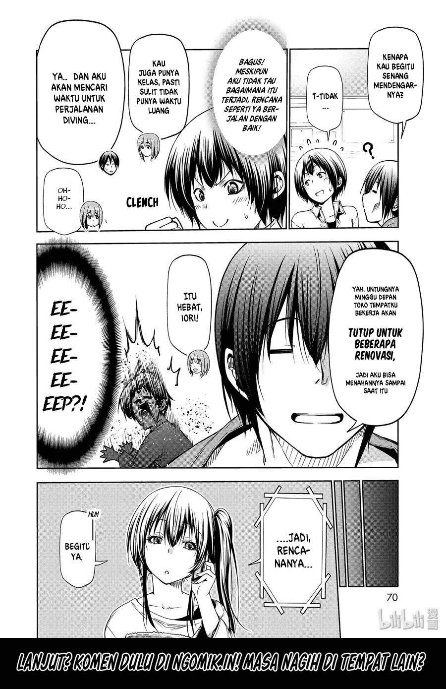 Grand Blue chapter 62 halaman 39