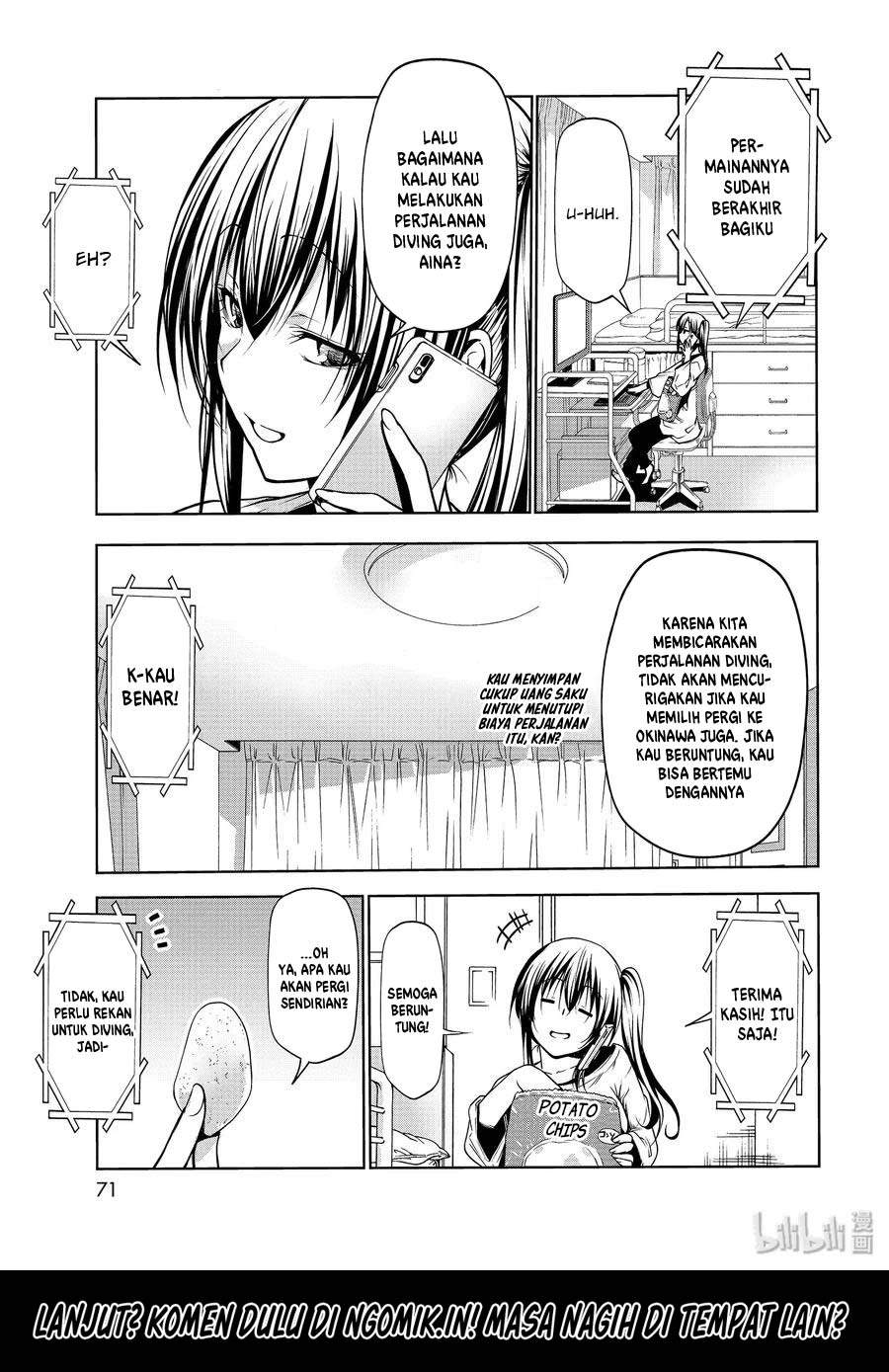 Grand Blue chapter 62 halaman 40