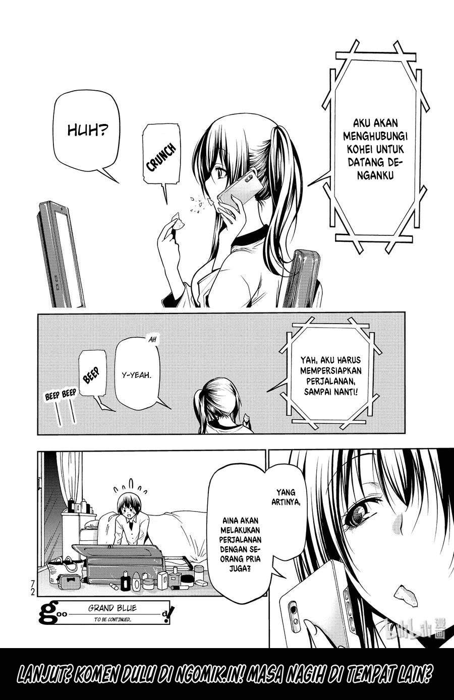 Grand Blue chapter 62 halaman 41
