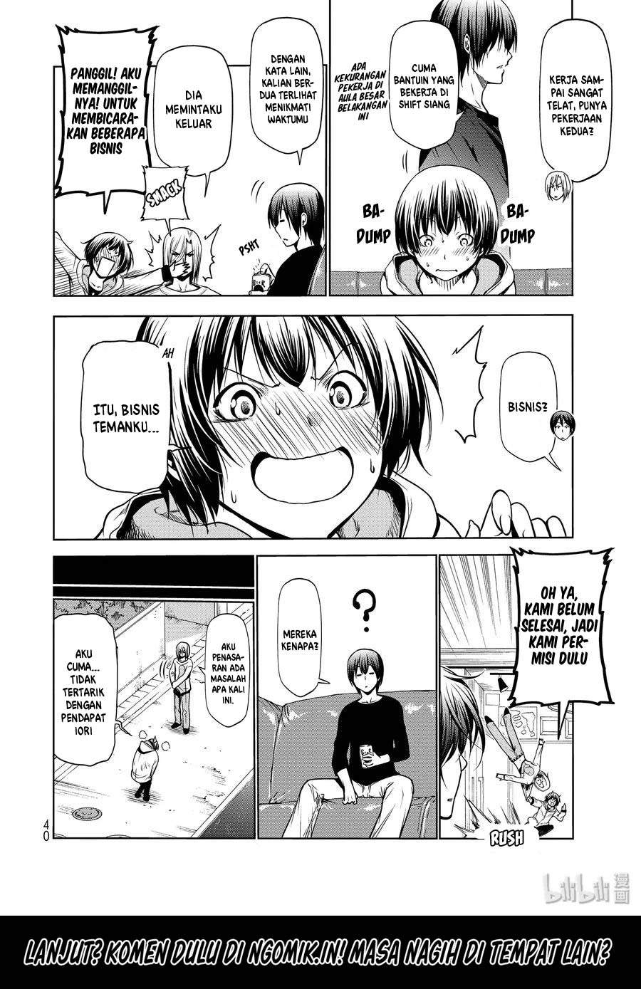 Grand Blue chapter 62 halaman 9