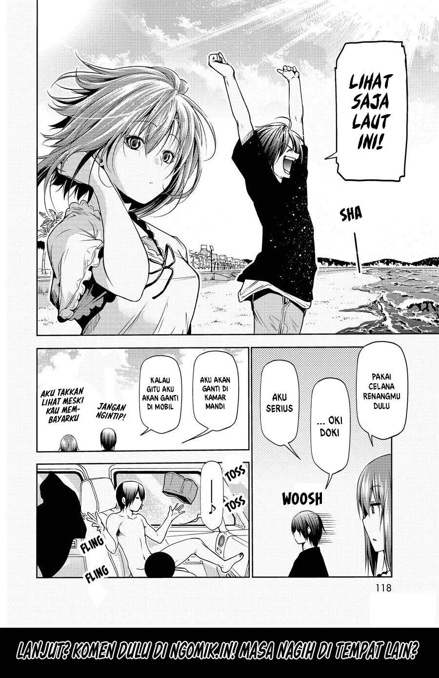 Grand Blue chapter 63 halaman 13