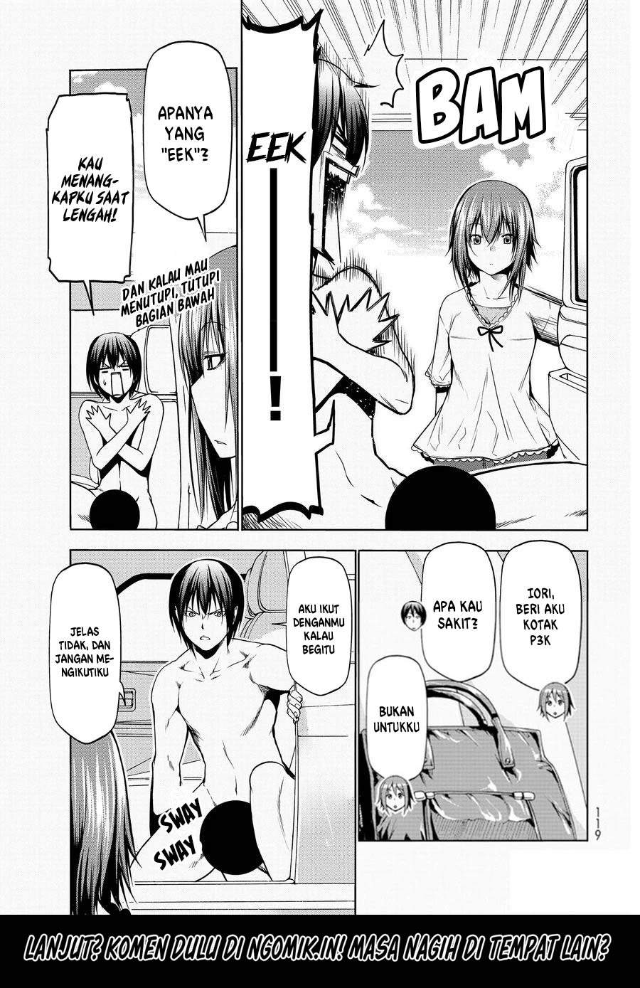 Grand Blue chapter 63 halaman 14