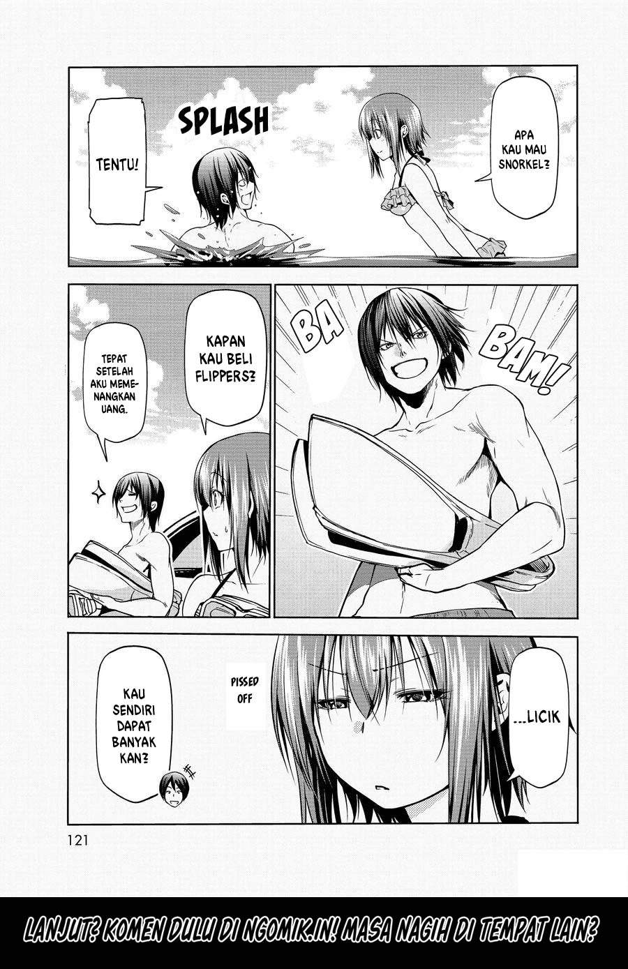 Grand Blue chapter 63 halaman 16