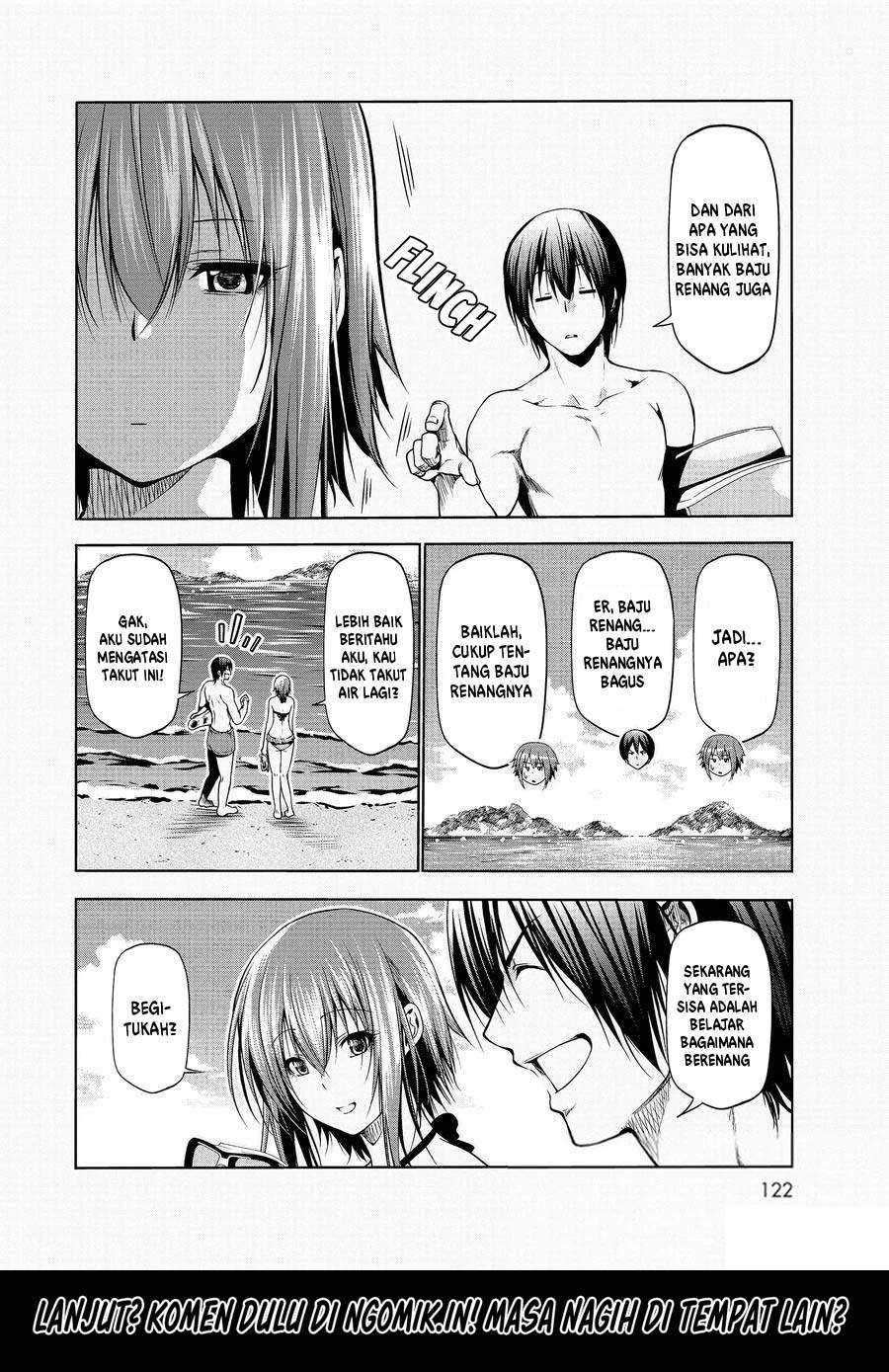 Grand Blue chapter 63 halaman 17