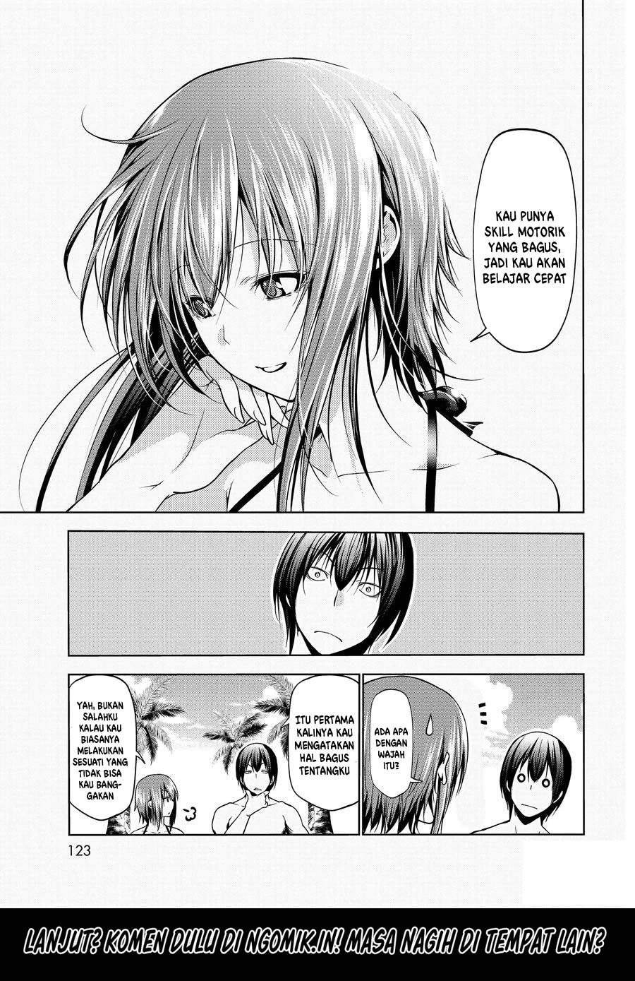 Grand Blue chapter 63 halaman 18
