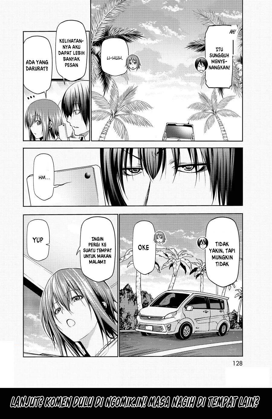 Grand Blue chapter 63 halaman 23