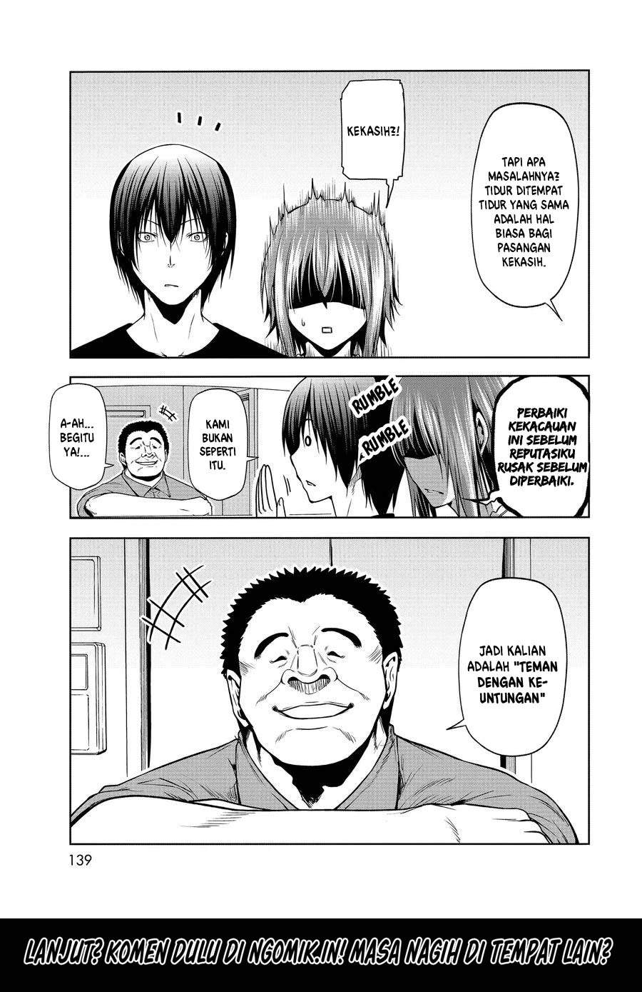 Grand Blue chapter 63 halaman 34