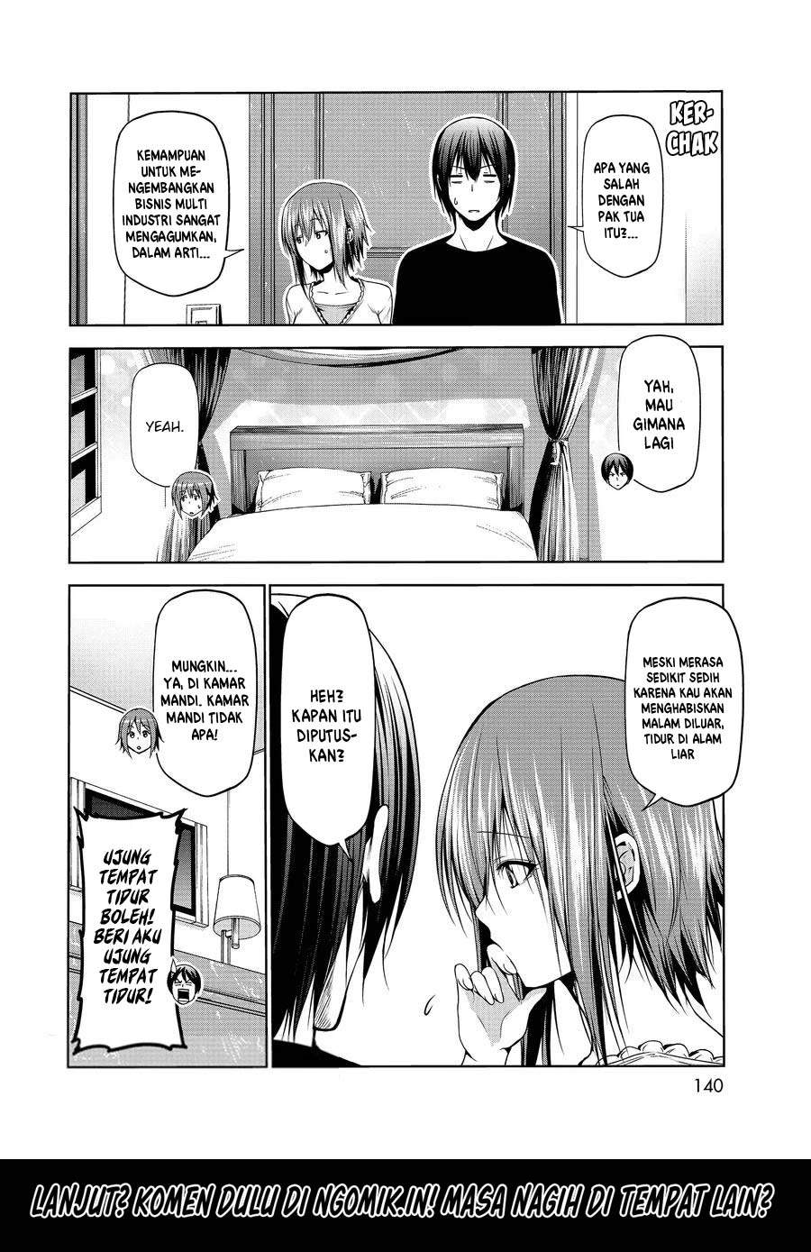 Grand Blue chapter 63 halaman 35