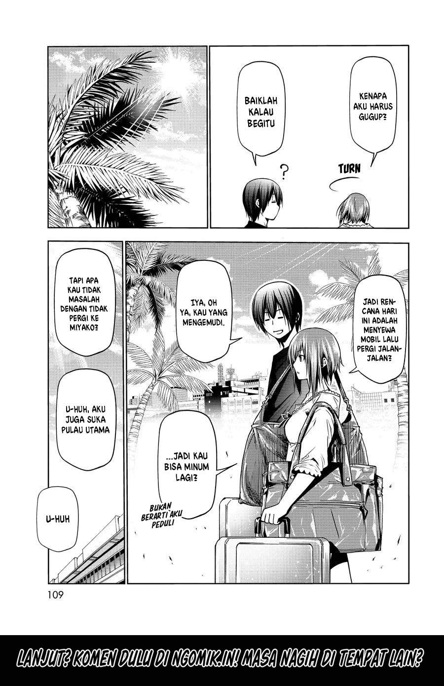 Grand Blue chapter 63 halaman 4