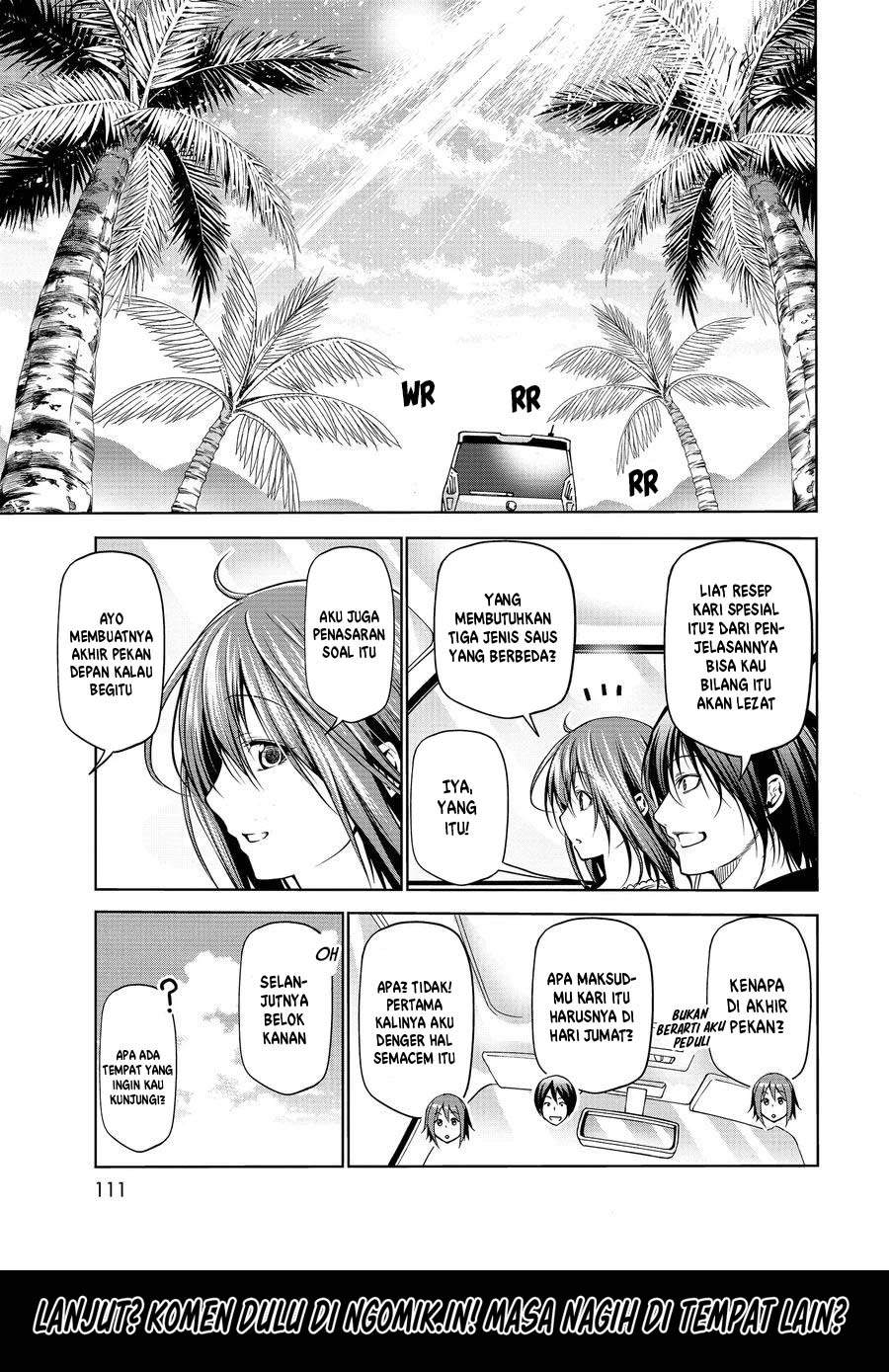Grand Blue chapter 63 halaman 6