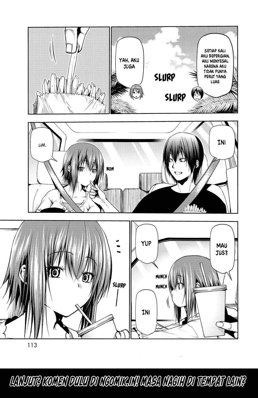 Grand Blue chapter 63 halaman 8