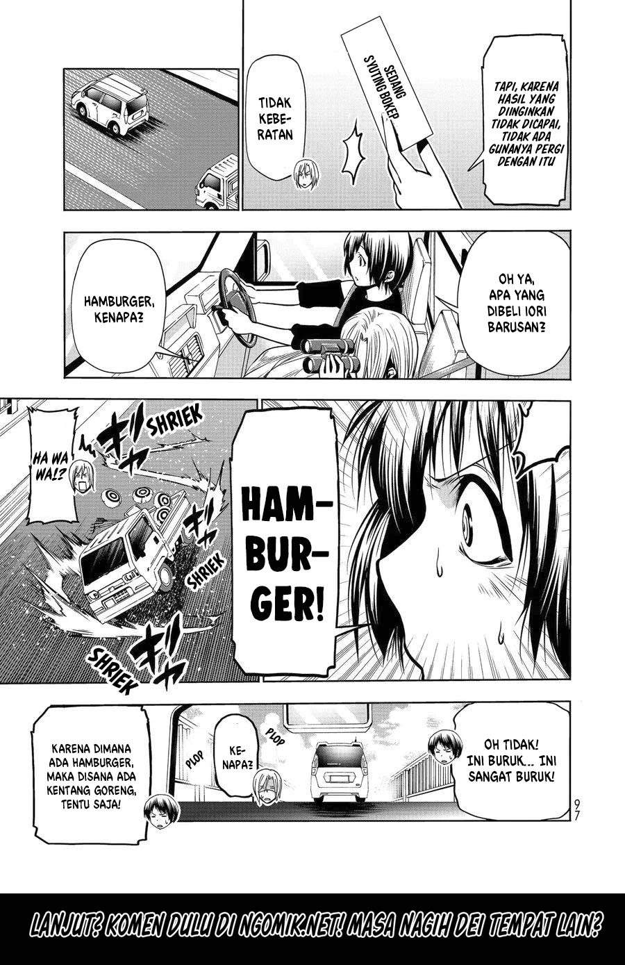 Grand Blue chapter 64.1 halaman 12