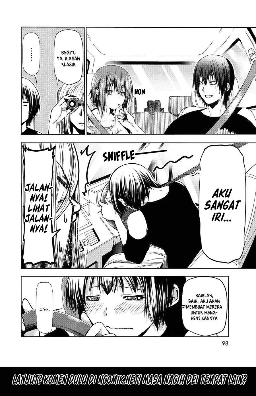 Grand Blue chapter 64.1 halaman 13
