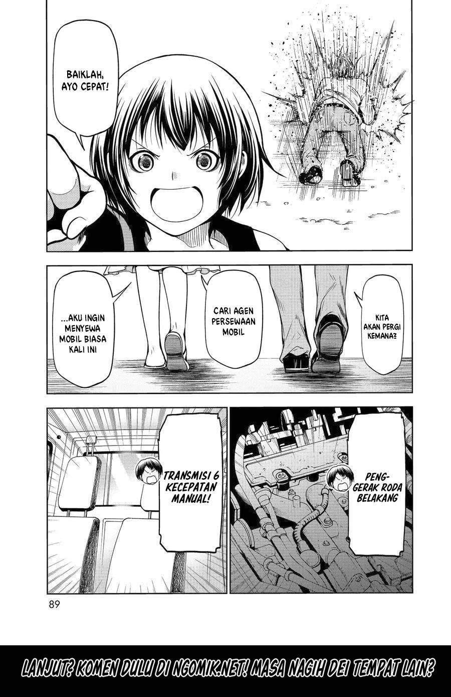 Grand Blue chapter 64.1 halaman 4
