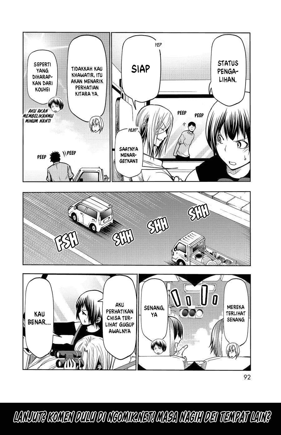 Grand Blue chapter 64.1 halaman 7