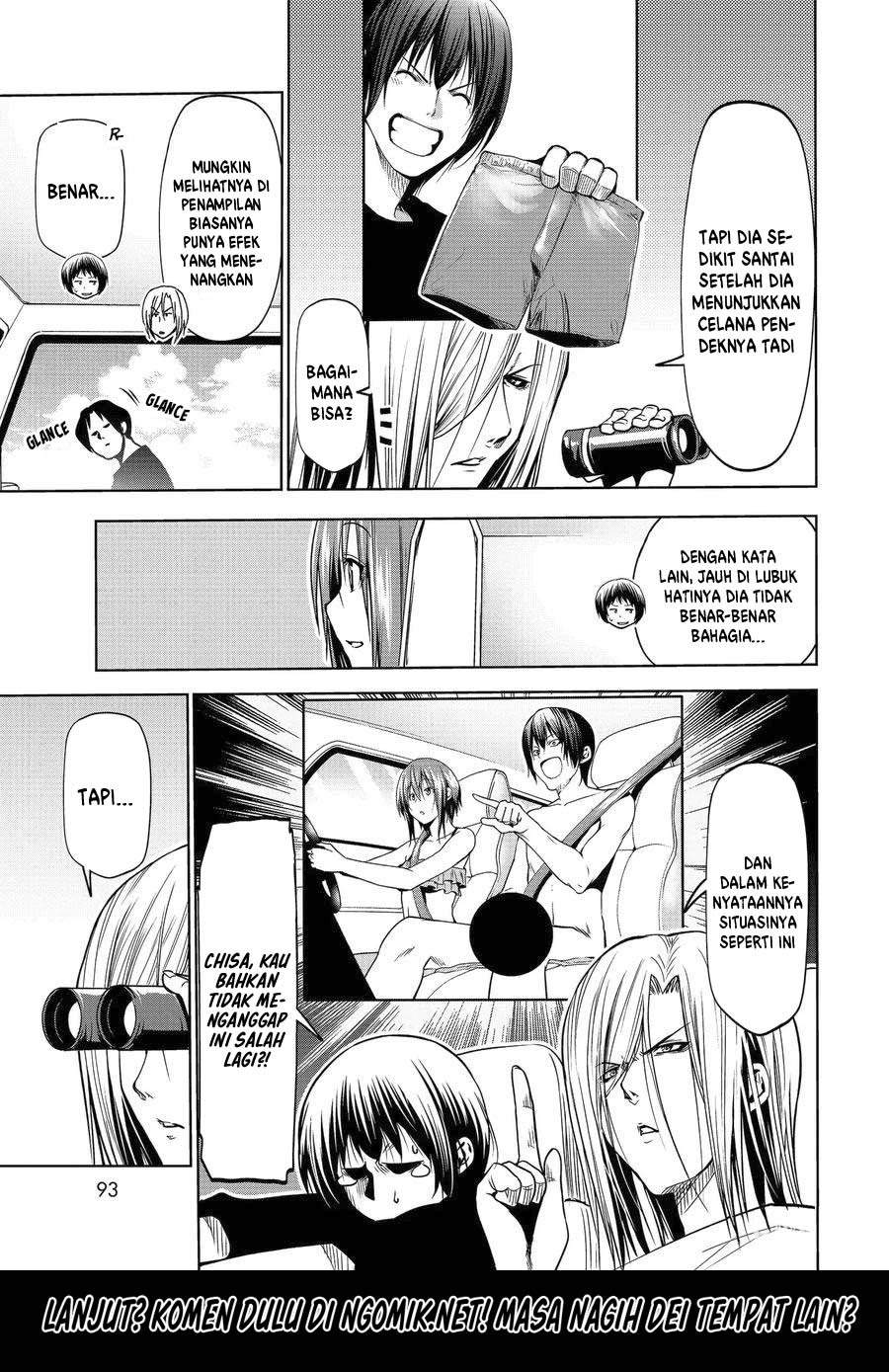 Grand Blue chapter 64.1 halaman 8