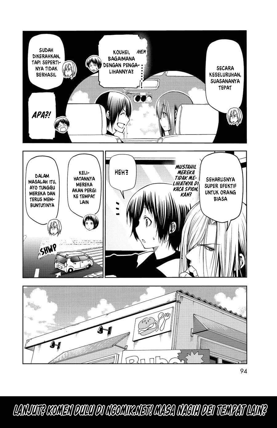 Grand Blue chapter 64.1 halaman 9