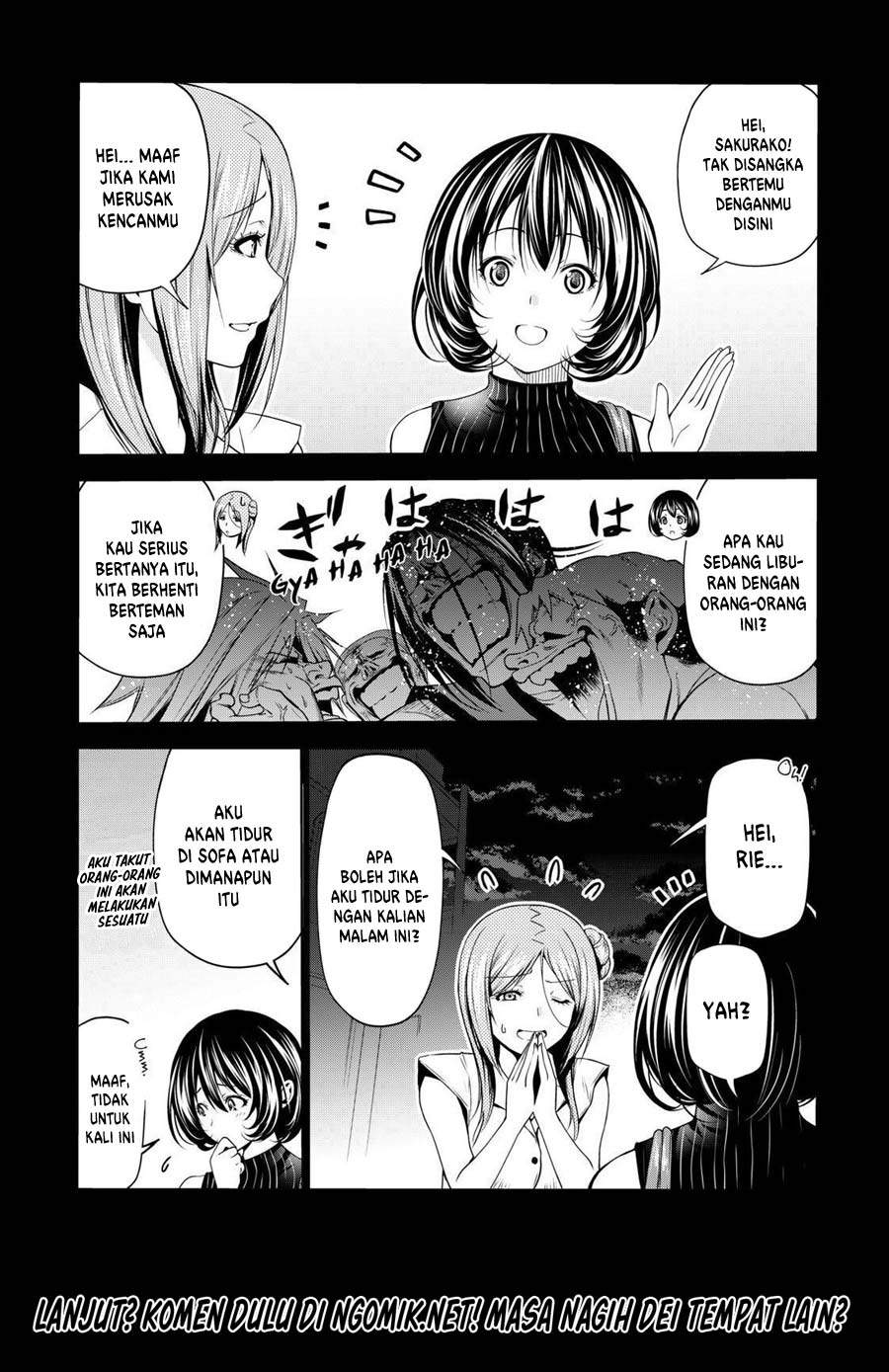 Grand Blue chapter 66.2 halaman 15