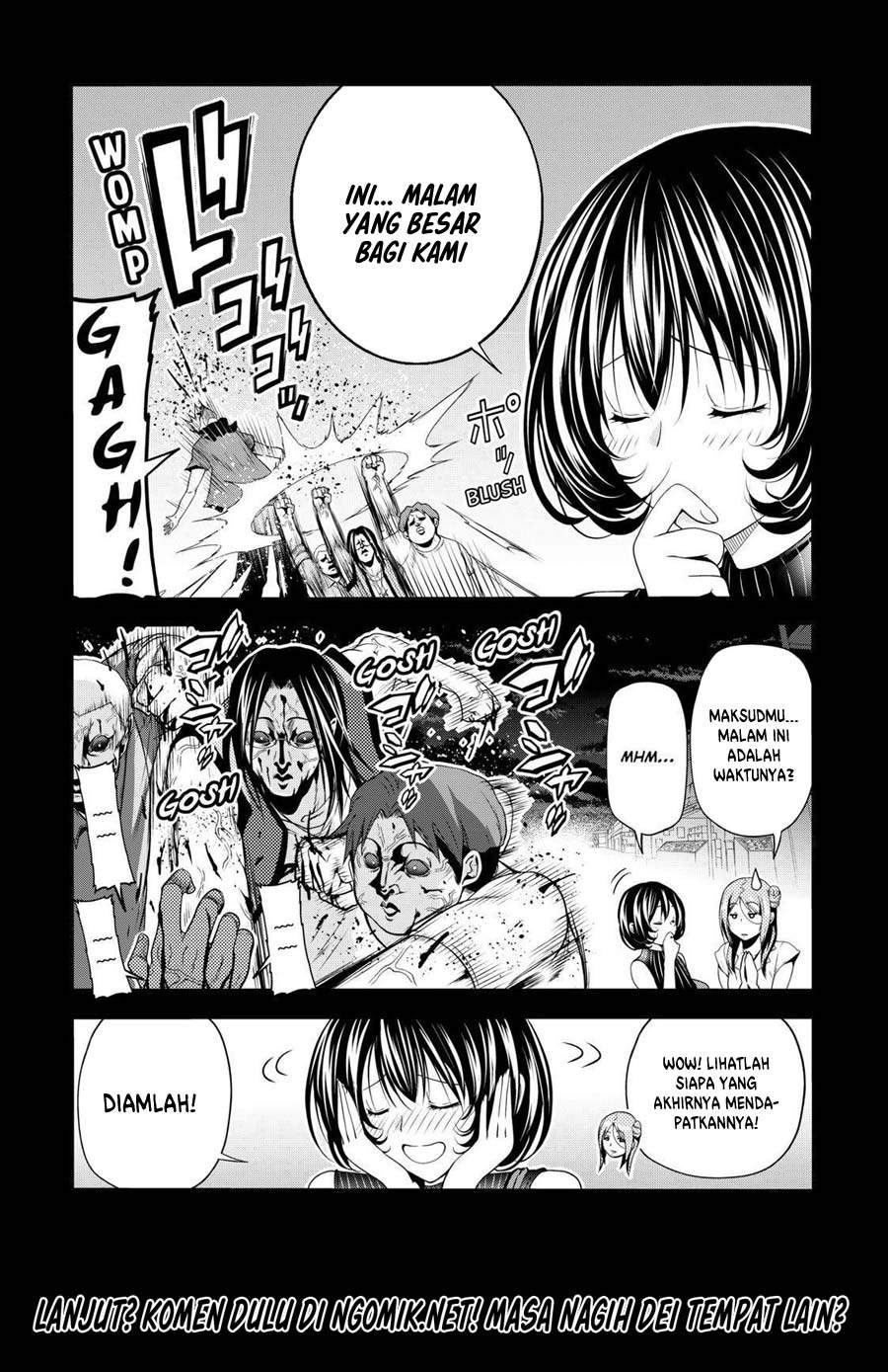 Grand Blue chapter 66.2 halaman 16
