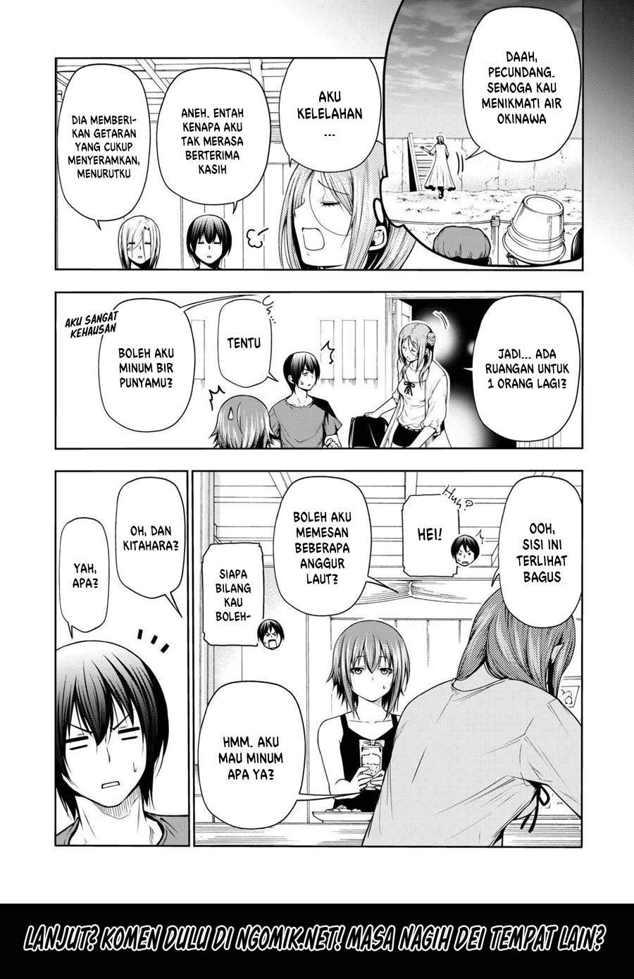 Grand Blue chapter 66.2 halaman 21