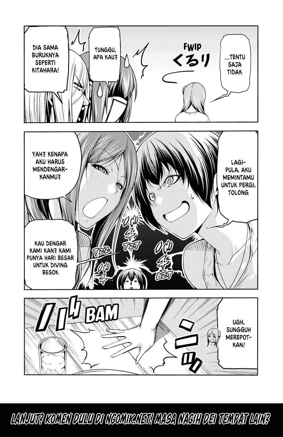 Grand Blue chapter 66.2 halaman 27