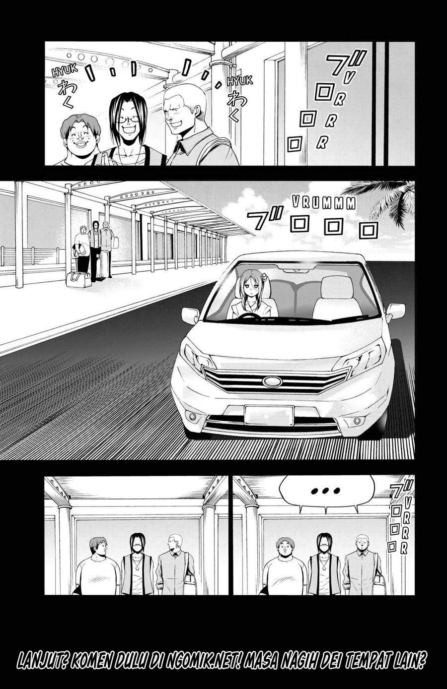 Grand Blue chapter 66.2 halaman 4