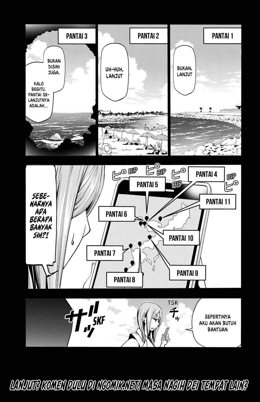 Grand Blue chapter 66.2 halaman 6