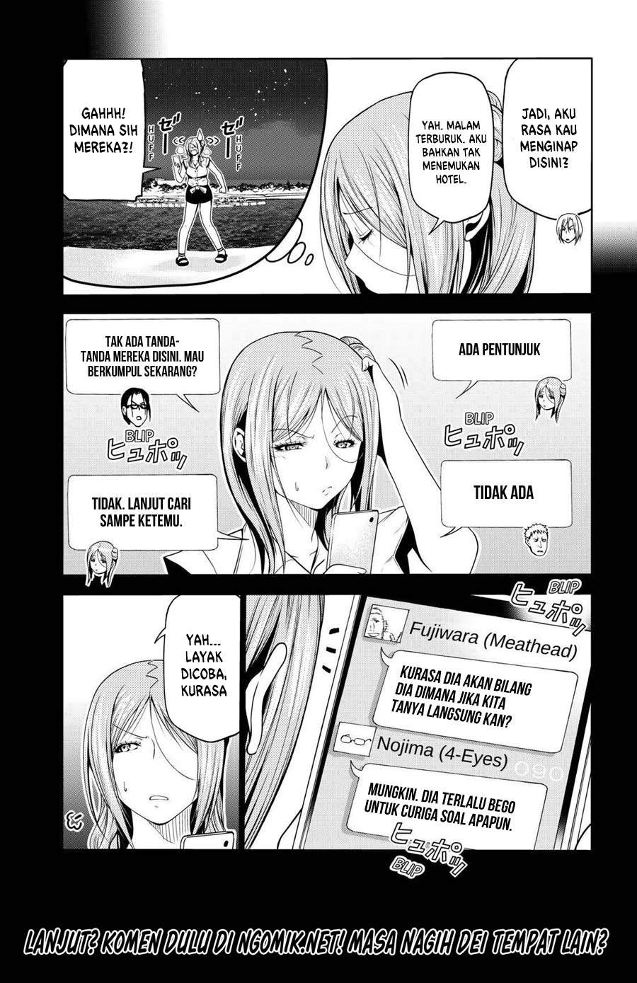 Grand Blue chapter 66.2 halaman 8