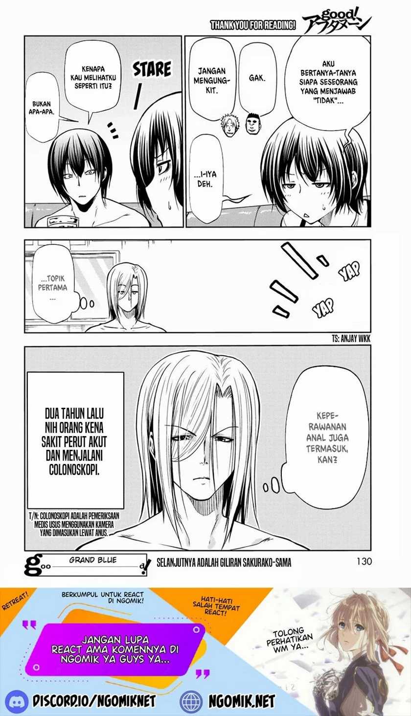 Grand Blue chapter 70.2 halaman 19
