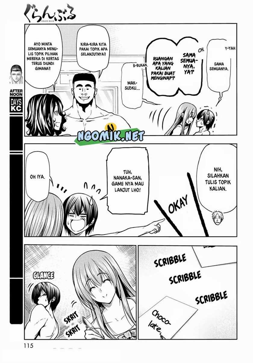 Grand Blue chapter 70.2 halaman 4