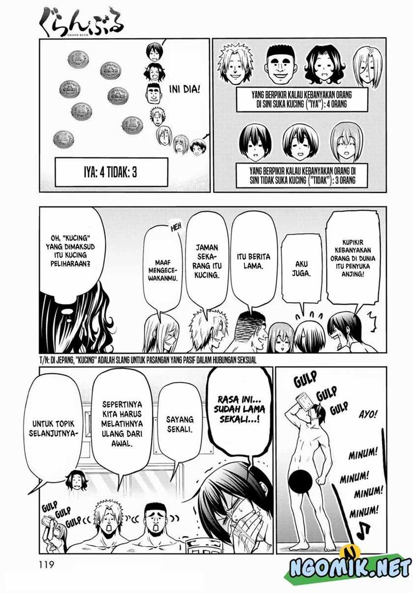 Grand Blue chapter 70.2 halaman 8