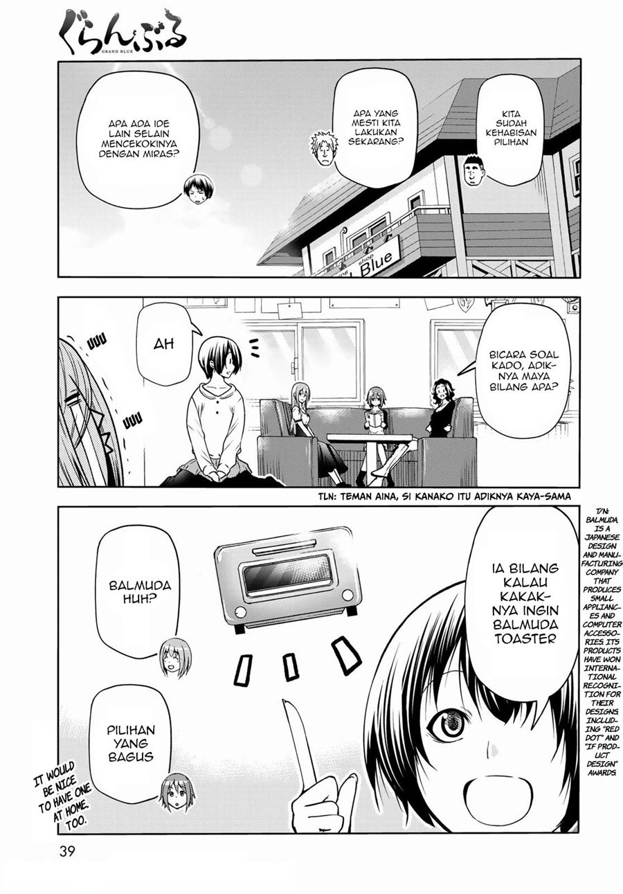 Grand Blue chapter 73.1 halaman 4